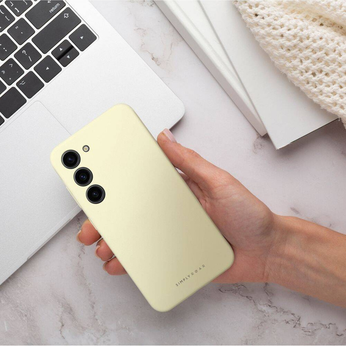 Futerał Roar Cloud-Skin - do Samsung Galaxy S24 5G Jasnożółty