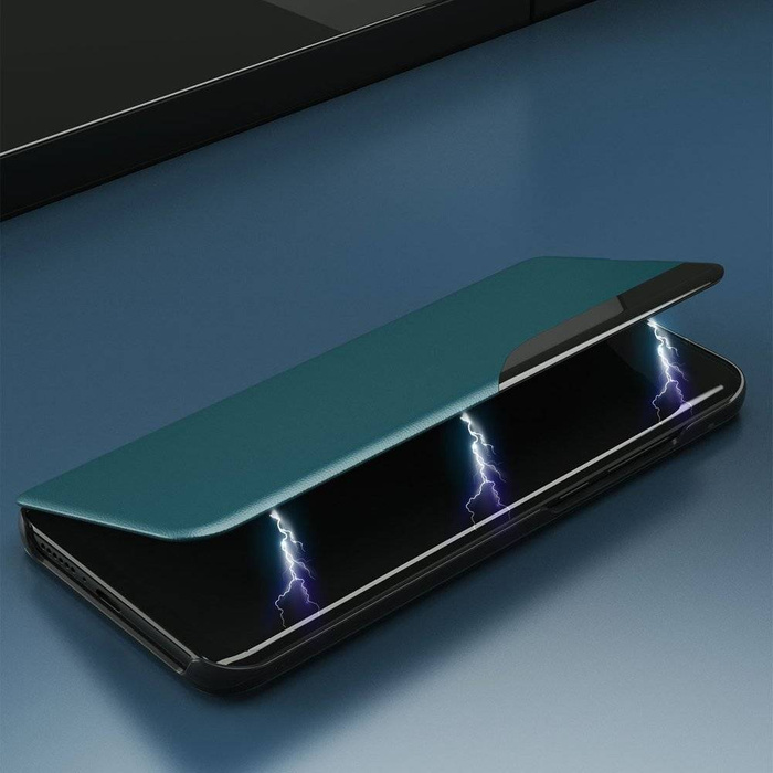 Eco Leather View Case elegancki futerał etui z klapką i funkcją podstawki Xiaomi Poco M3 / Xiaomi Redmi 9T czarny