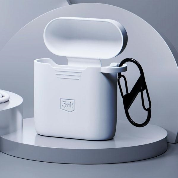 Etui 3MK Silicon Case AirPods 2nd gen + karabińczyk