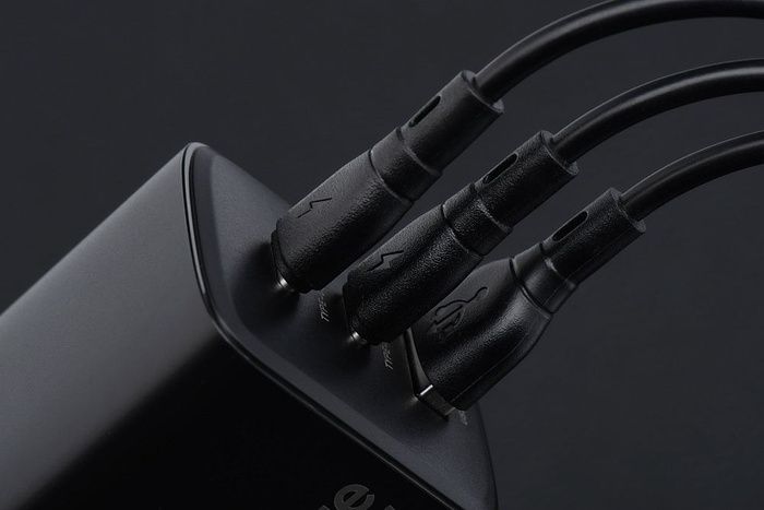 Kabel USB C do USB C Blue Star 3A 60W ECO 1 m PJ73-13-3 czarny