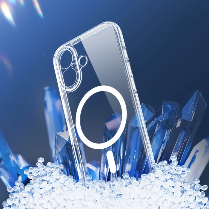 Etui Dux Ducis Clin Mag na iPhone 17 kompatybilne z MagSafe - przezroczyste