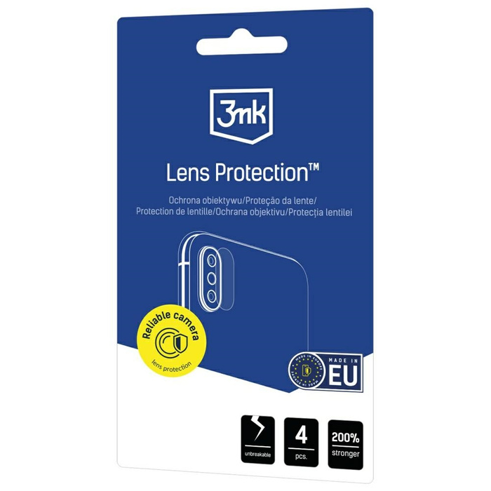 Ochrona na obiektyw aparatu 3MK Lens      Protect do Samsung Galaxy A56 5G 4szt