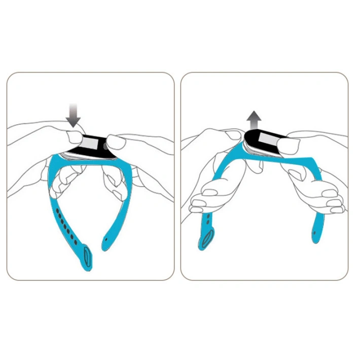 Zamienna silikonowa opaska do Xiaomi Smart Band 7 pasek bransoleta bransoletka szary