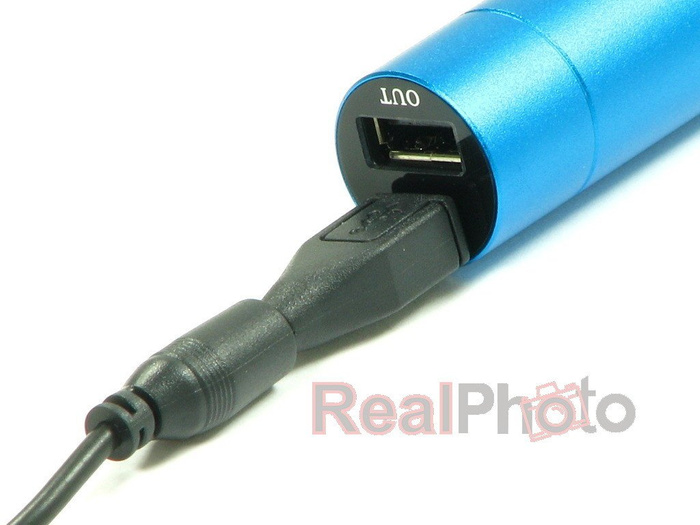 ŁADOWARKA PODRÓŻNA 2000MAH Power Bank Niebieski