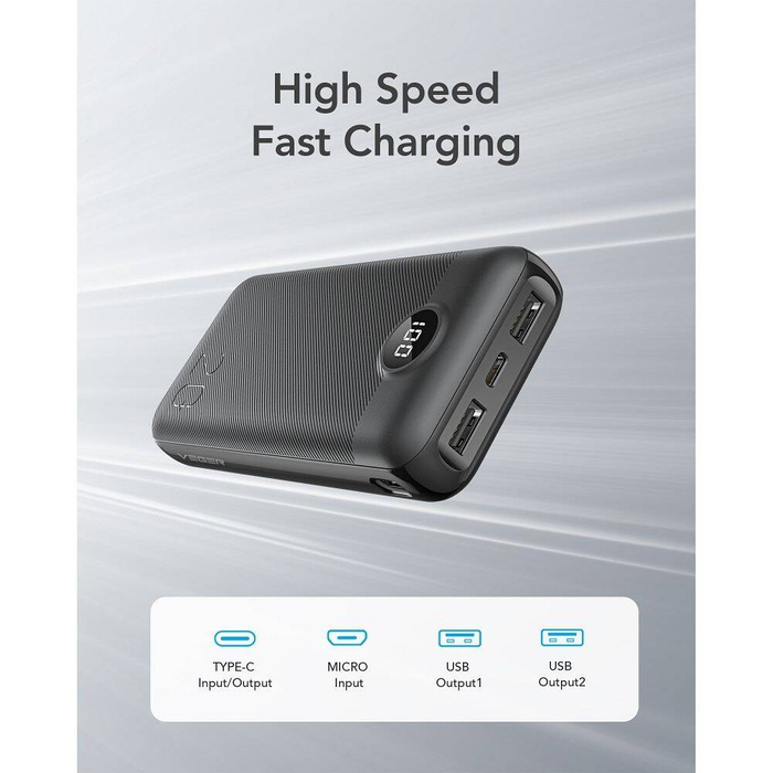 VEGER powerbank 20000 mAh PD QC3.0 2A 20W L20S (VP2039PD / W2039PD) biały