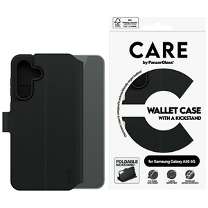 Etui CARE by PanzerGlass Feature Wallet  Kickstand do Samsung Galaxy A56 5G czarny