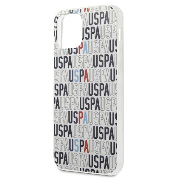Etui US POLO Apple iPhone 12 Mini Logo Mania Collection USHCP12SPCUSPA6 Biały Case