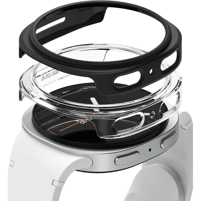 RINGKE SLIM 2-PACK GALAXY WATCH 8 (40 MM) CLEAR & MATTE BLACK