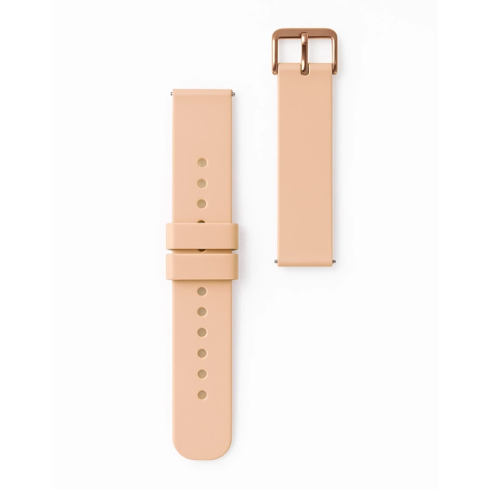 Pasek silikonowy do Huawei Watch GT2 / GT3 42mm - beżowy