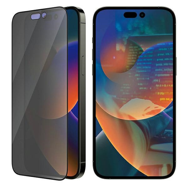 SZKŁO PanzerGlass Ultra-Wide Fit iPhone 14 Pro Max 6,7" Privacy Screen Protection Antibacterial Easy Aligner Included P2786