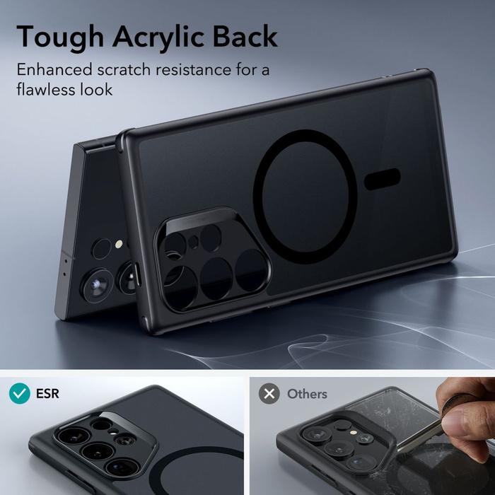 Etui Esr Ch Halolock Magsafe Samsung Galaxy S24 Ultra Frosted Black Case