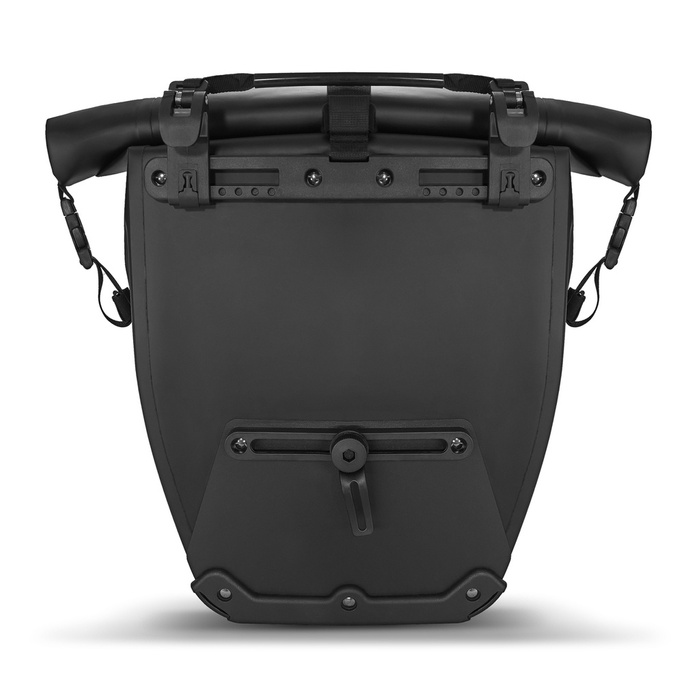 Wozinsky wodoodporna torba rowerowa sakwa na bagażnik 25l żółty (WBB24YE)