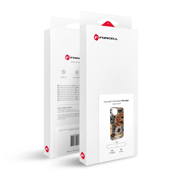 FORCELL F-PROTECT Mirage futerał kompatybilny z MagSafe do IPHONE 14 Plus bloom bush