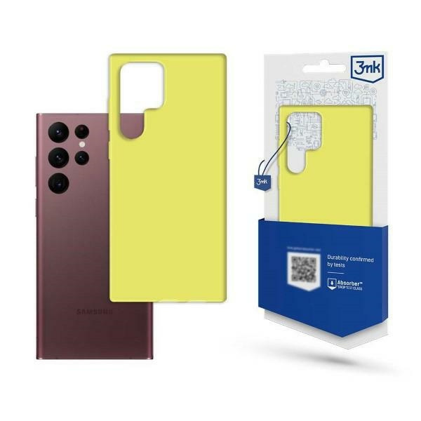 Etui 3MK Matt Case Sam S23 Ultra  limonkowy/lime
