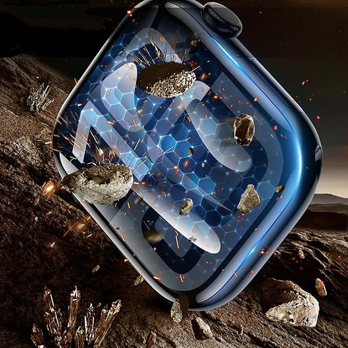 SZKŁO HYBRYDOWE TECH-PROTECT EASY SET FLEX+ 3-PACK APPLE WATCH 4 / 5 / 6 / SE 1 / 2 / 3 (44MM) BLACK