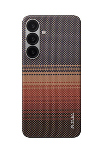 Pitaka Tactile Woven Case, Sunset - Samsung Galaxy S25