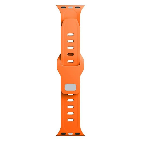 3MK Silicone Watch Strap pomarańczowy/ orange dla Apple Watch 42/44/45/49mm