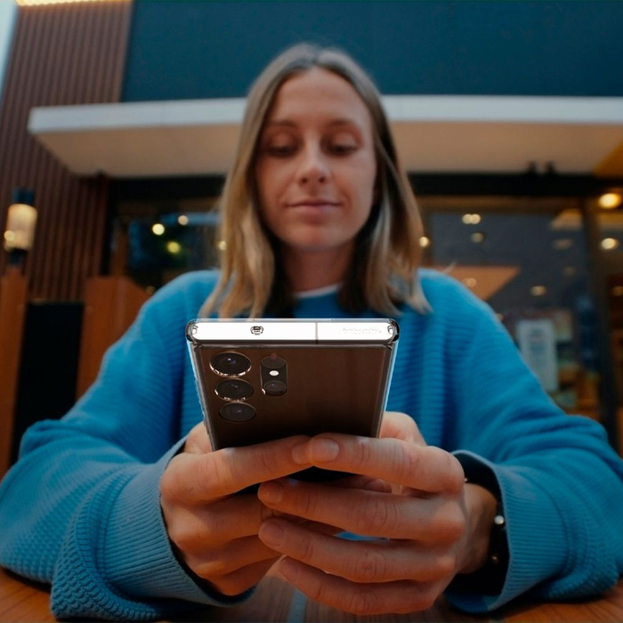 Etui Spigen Ultra Hybrid Galaxy S23 Ultra Crystal Clear Case