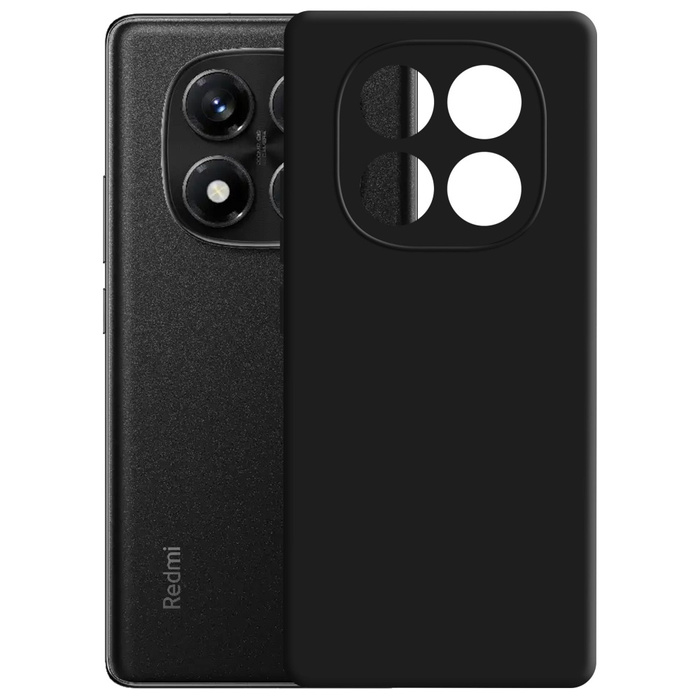 Etui 3MK Matt Case Pro do Redmi Note 14  Pro 4G czarny