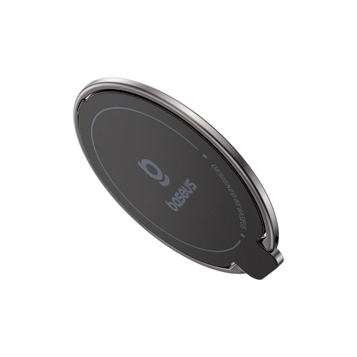 Ring magnetyczny Baseus MagPro II z funkcją podstawki Tytanowy