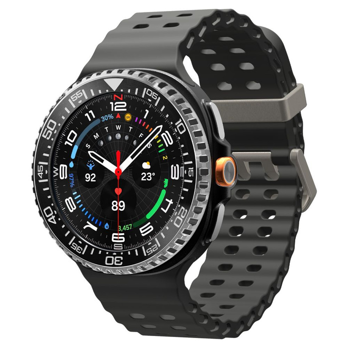 ETUI SPIGEN SAMSUNG GALAXY WATCH 8 CLASSIC (46 MM) BEZEL TUNE PRO DIVER BLACK