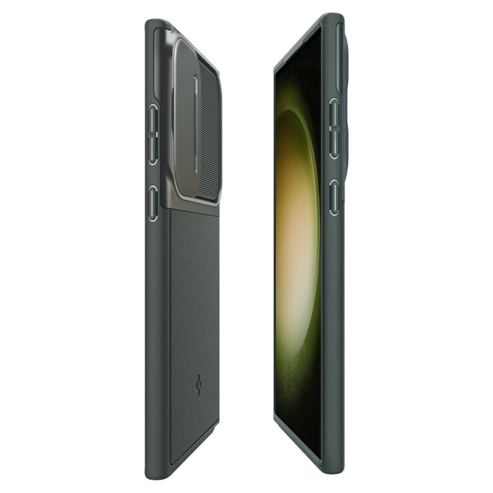 Etui Spigen Optik Armor Galaxy S23 Ultra Abyss Green Case