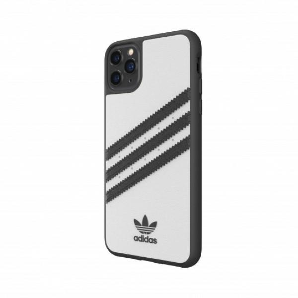 Etui Adidas Moulded Case PU iPhone 11 Pro Max biało-czarny/white-black 36292