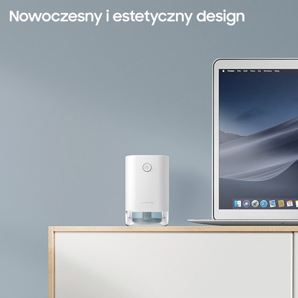 Automatyczny Dozownik UNIQ LYFRO Flow Bezdotykowy Biały