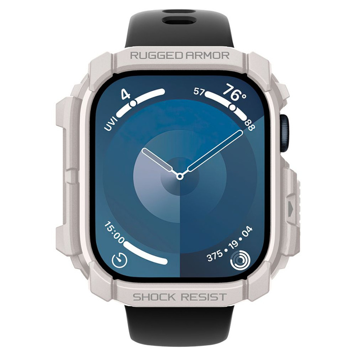 ETUI SPIGEN RUGGED ARMOR APPLE WATCH 10 (46 MM) DUNE BEIGE