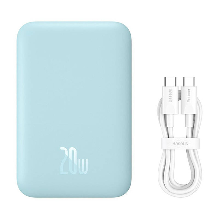 Powerbank mini Baseus 6000 mAh 20W (niebieski)