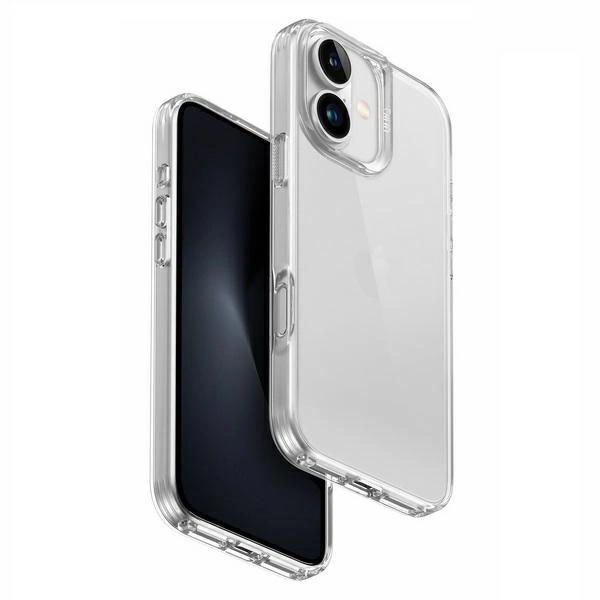 UNIQ etui Air Fender iPhone 16 6.1" przezroczysty/transparent