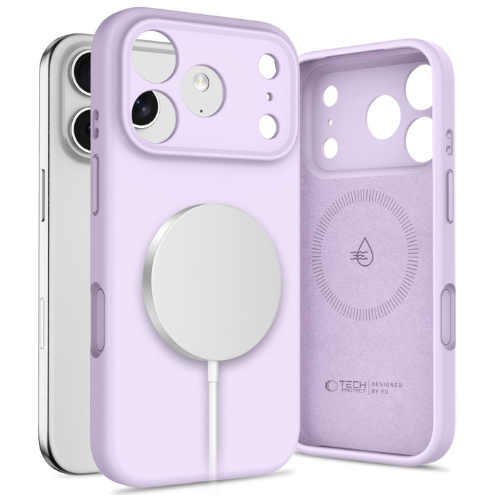 ETUI TECH-PROTECT IPHONE 17 PRO MAX SILICONE MAGSAFE RÓŻOWE