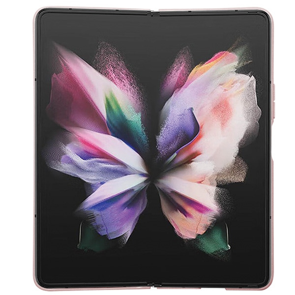 Etui Guess GUHCZFD5P4TDPP F946 Galaxy Z Fold 5 różowy/pink hardcase Leather 4G Triangle Strass Case