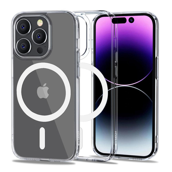 Etui Tech-protect Flexair Hybrid Magsafe iPhone 14 Pro Max Clear
