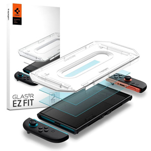 SZKŁO HARTOWANE SPIGEN NINTENDO SWITCH 2 GLAS.TR ”EZ FIT” 2-PACK CLEAR