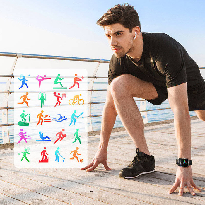 Joyroom Fit-Life smartwatch ciemnoszary (JR-FT3)