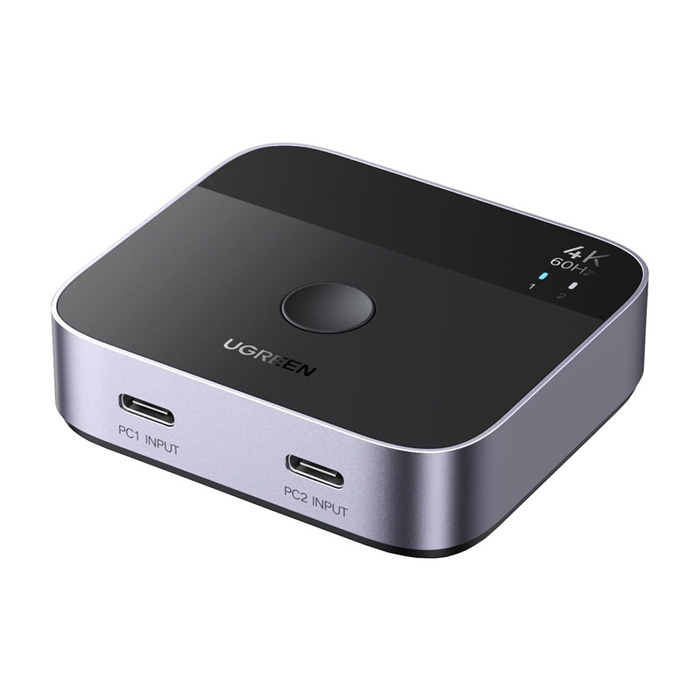 Przełącznik 2x USB-C do HDMI Ugreen AW502 2w1 4K 60Hz Switch