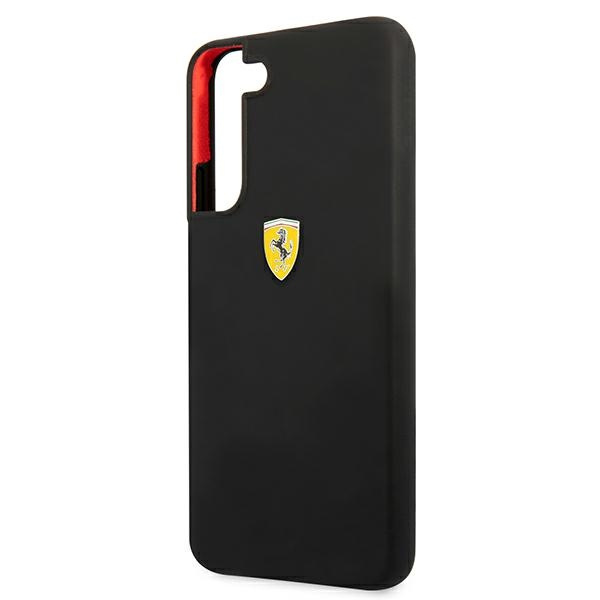 Etui FERRARI Samsung Galaxy S22 On Track Silicone Czarny Hardcase