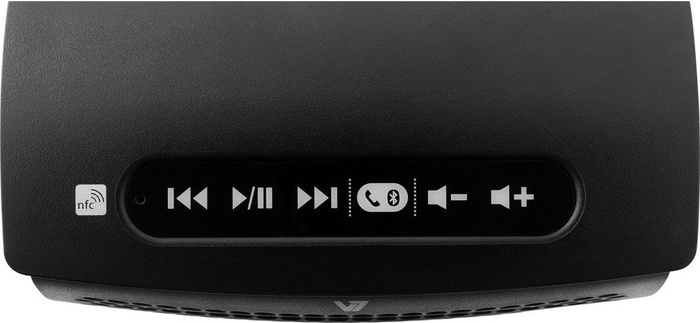 GŁOŚNIK V7 SP6000 Bluetooth AUX Czarny NFC