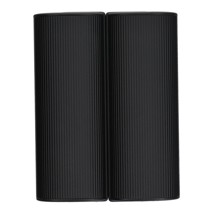 VEGER powerbank 2 x 5000 mAh z odgrzewaczem do rąk 2,4A 2 szt czarno srebrny