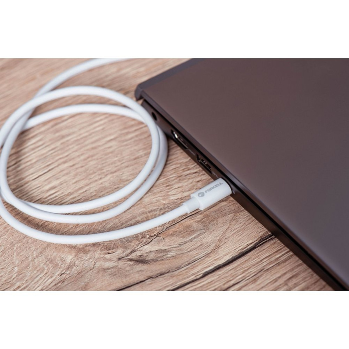 Kabel USB A do USB C Forcell F-Energy QC4.0 3A 66W 1 m C336 biały