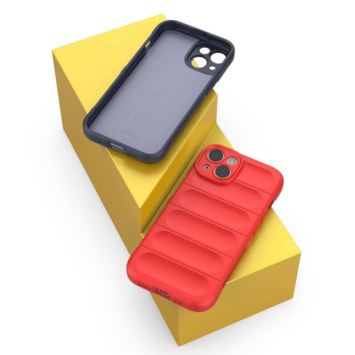 Etui Magic Shield Case Etui Do iPhone 14 Elastyczny Pancerny Pokrowiec Jasnoniebieski Case