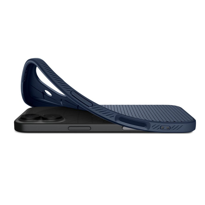 ETUI SPIGEN  IPHONE 17 LIQUID AIR NAVY BLUE
