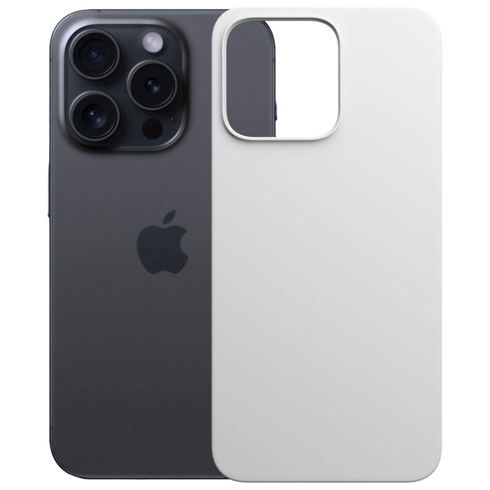 Etui 3MK Hardy MagSilicone do Apple      iPhone 13 Pro srebrny