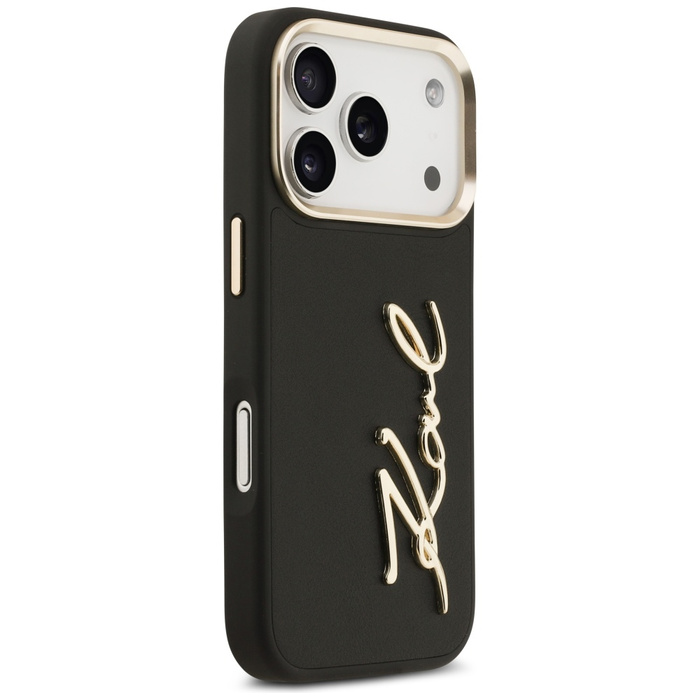Etui Karl Lagerfeld Karl Script Logo do  iPhone 17 Pro czarny