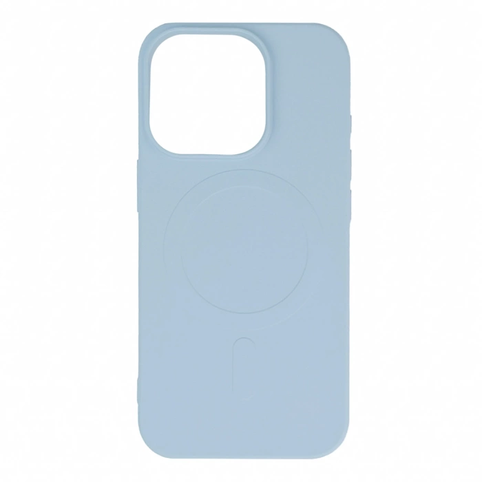 Etui Liquid Silicone Case MagSafe na iPhone 16 Pro Max - białe