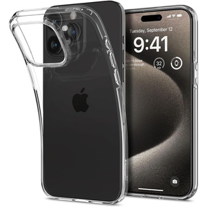 Etui iPhone 15 Pro Max Spigen Liquid Crystal  Crystal Clear Case