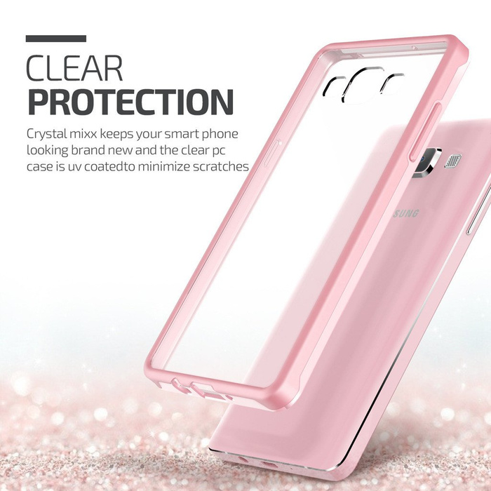 Etui Samsung Galaxy A7 VERUS Crystal Mixx Baby Pink Jak Spigen SGP Pokrowiec