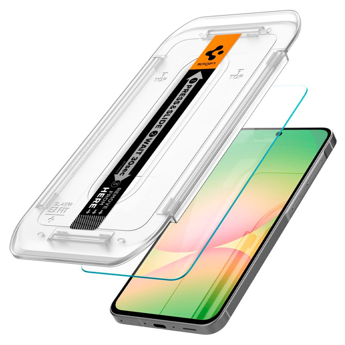 SZKŁO HARTOWANE SPIGEN GLAS.TR ”EZ FIT” 2-PACK GALAXY A56 / S24 FE CLEAR