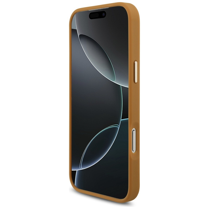 Etui Karl Lagerfeld Karl Script Logo do  iPhone 17 Pro Max brązowy